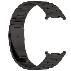 YONO Schakel Bandje geschikt voor Samsung Galaxy Watch Ultra 47mm - Luxe Stalen Horlogebandje - Zwart