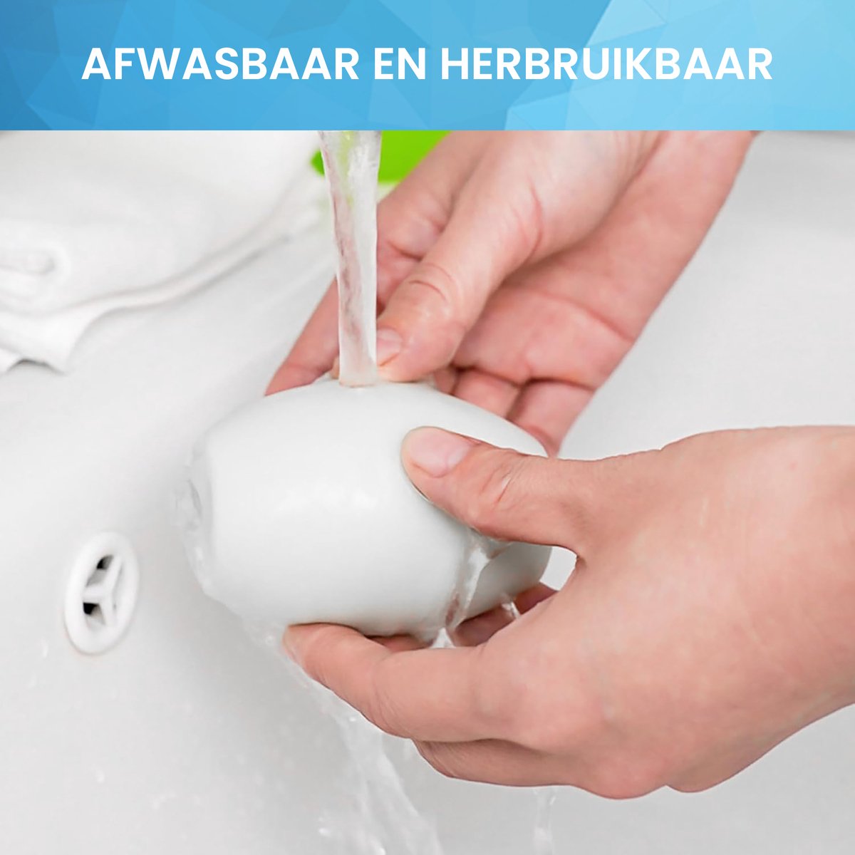 YONO Kledingroller Kleefroller - Kledingborstel Afwasbaar - Plakroller - Huisdierhaar en Kattenhaar Verwijderaar - Pluizenverwijderaar - Wit