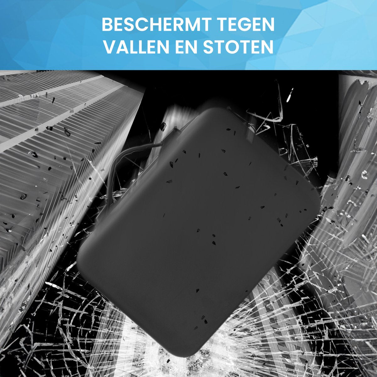 YONO Koffer geschikt voor DJI Mini 4 Pro - Hard Case - Opberghoes - Tas voor Drone en Accessoires - Zwart