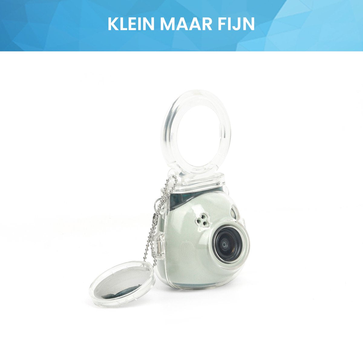 YONO Case geschikt voor Fujifilm Instax Pal - Hoesje met Spiegel - Transparant