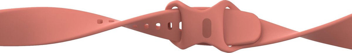 YONO Bandje geschikt voor Fitbit Versa 4 / 3 / Sense – Siliconen – Roze – Large
