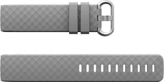 YONO Bandje geschikt voor Fitbit Charge 4 / 3 – Siliconen – Grijs – Small