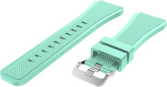 YONO Classic Bandje 22mm - Horlogebandje geschikt voor Samsung Galaxy Watch 46mm / 3 (45mm) / Gear s3 - Polar Vantage M2 / Grit X - Huawei Watch GT 3 (pro) / 2 - Amazfit GTR - Mint Groen