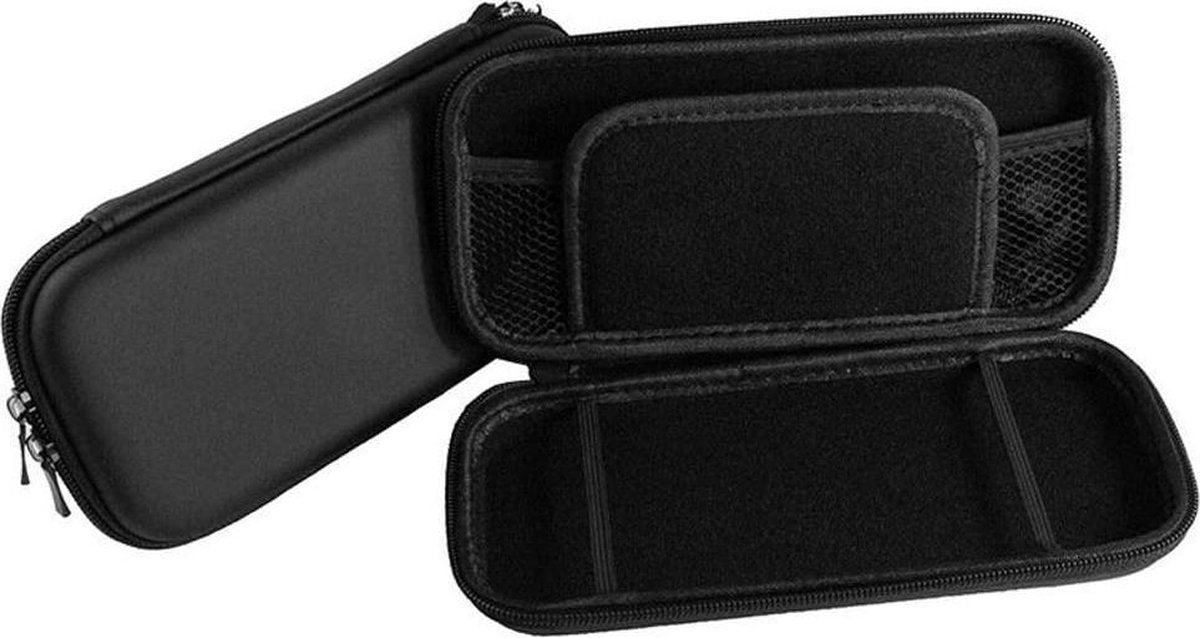 YONO Case geschikt voor Nintendo Switch Lite - Opbergtasje Hoesje - Beschermhoes - Zwart