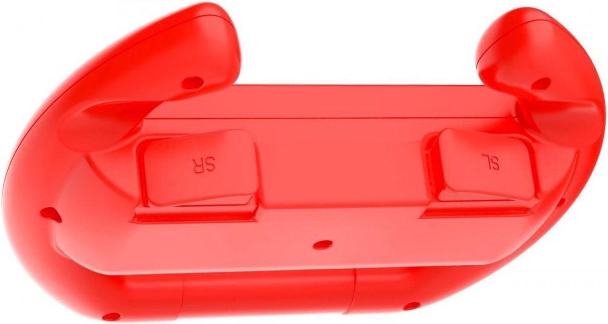 Stuur Controller Hoesje geschikt voor Nintendo Switch - Rood en Blauw