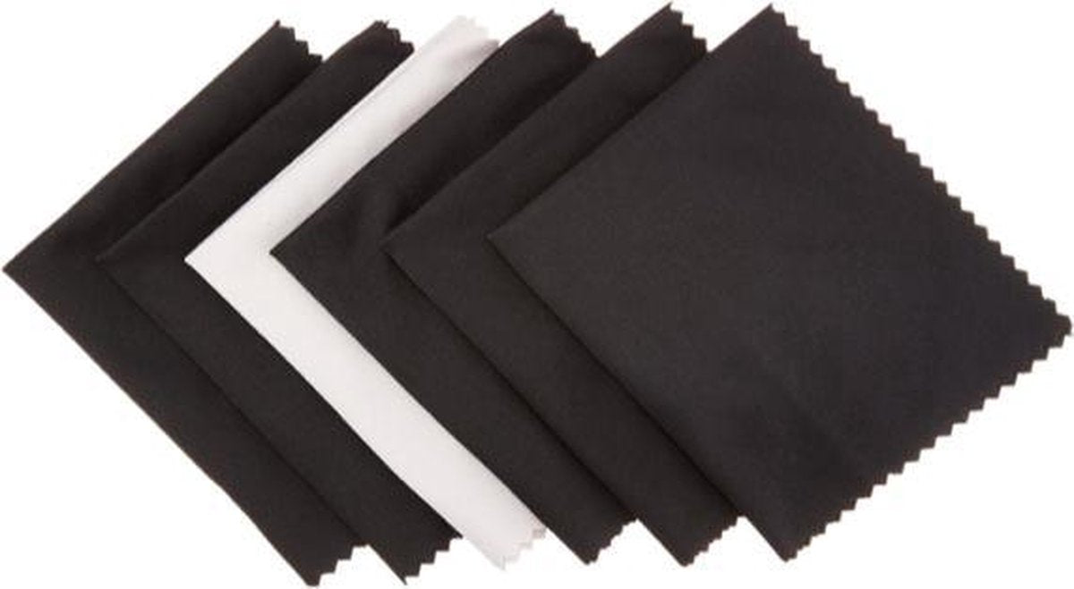 Microvezeldoekjes Camera Schoonmaakdoekjes voor Beeldschermen en Lenzen – Camera Laptop Tablets Telefoon – 6 pack