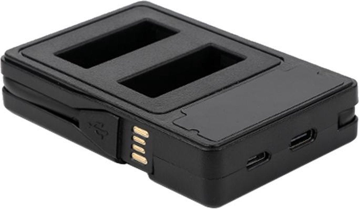 Dual Charger geschikt voor GoPro Hero 12/11/10/9 - Dubbele Batterij Oplader