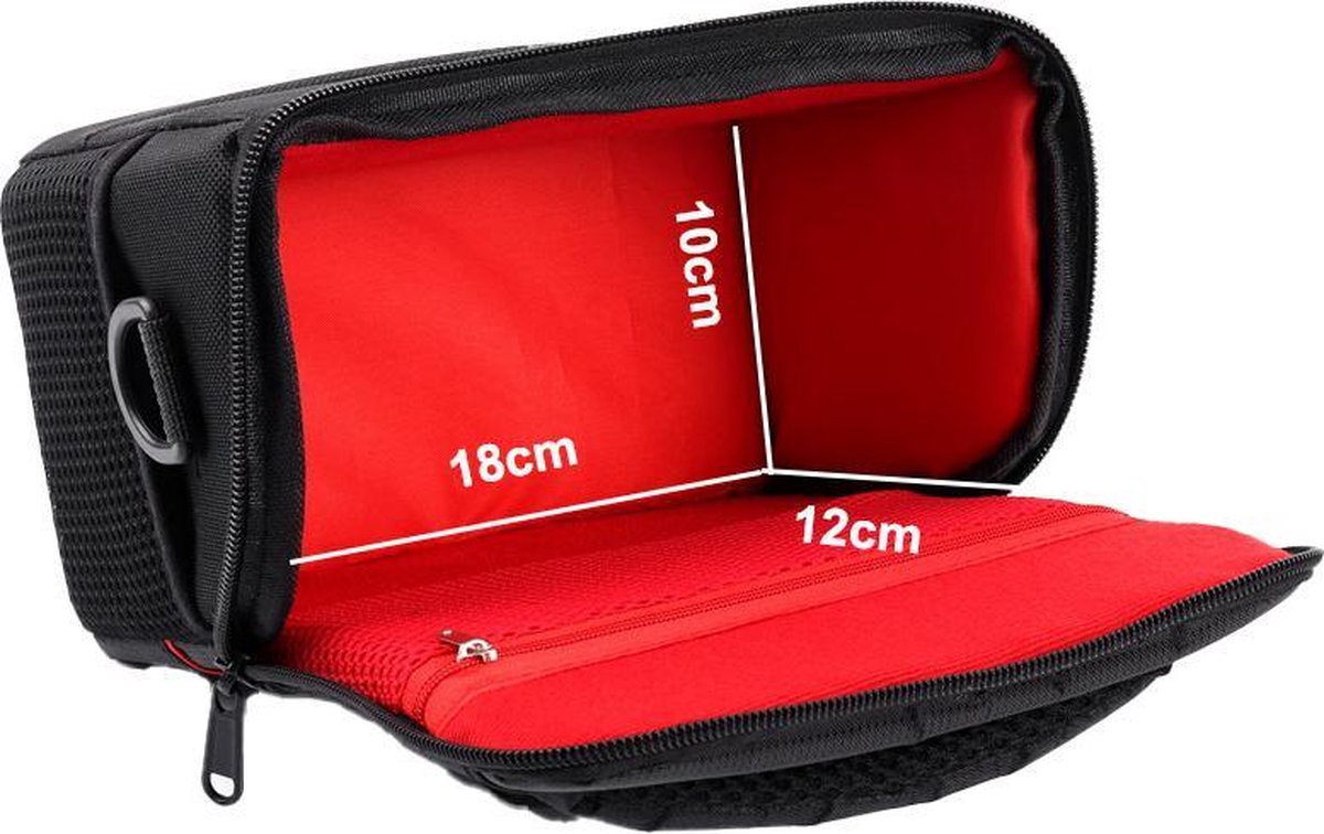 YONO Cameratas Spiegelreflexcamera Medium – geschikt voor Nikon / Canon / Sony / DSLR Camera – Luxe Foto Tas - Schoudertas - Case - Zwart