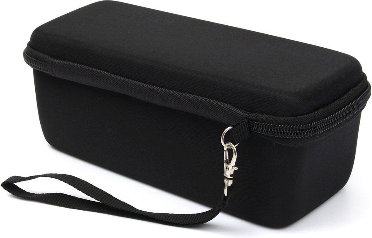 YONO Hoes geschikt voor Sonos Roam - Case Beschermhoes met Accessoires Vak - Zwart