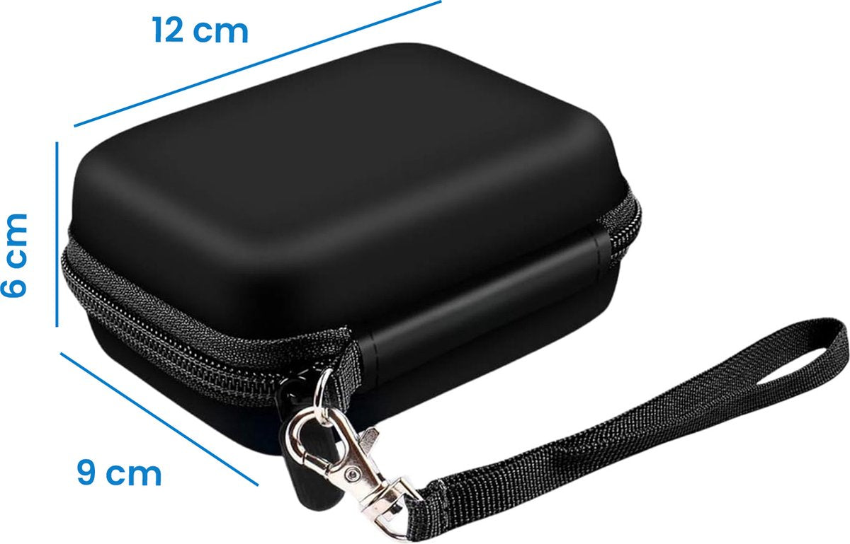 YONO Hard Case voor Digitale Camera - Bescherm en Opberg Hoes Compact Camera - Zwart