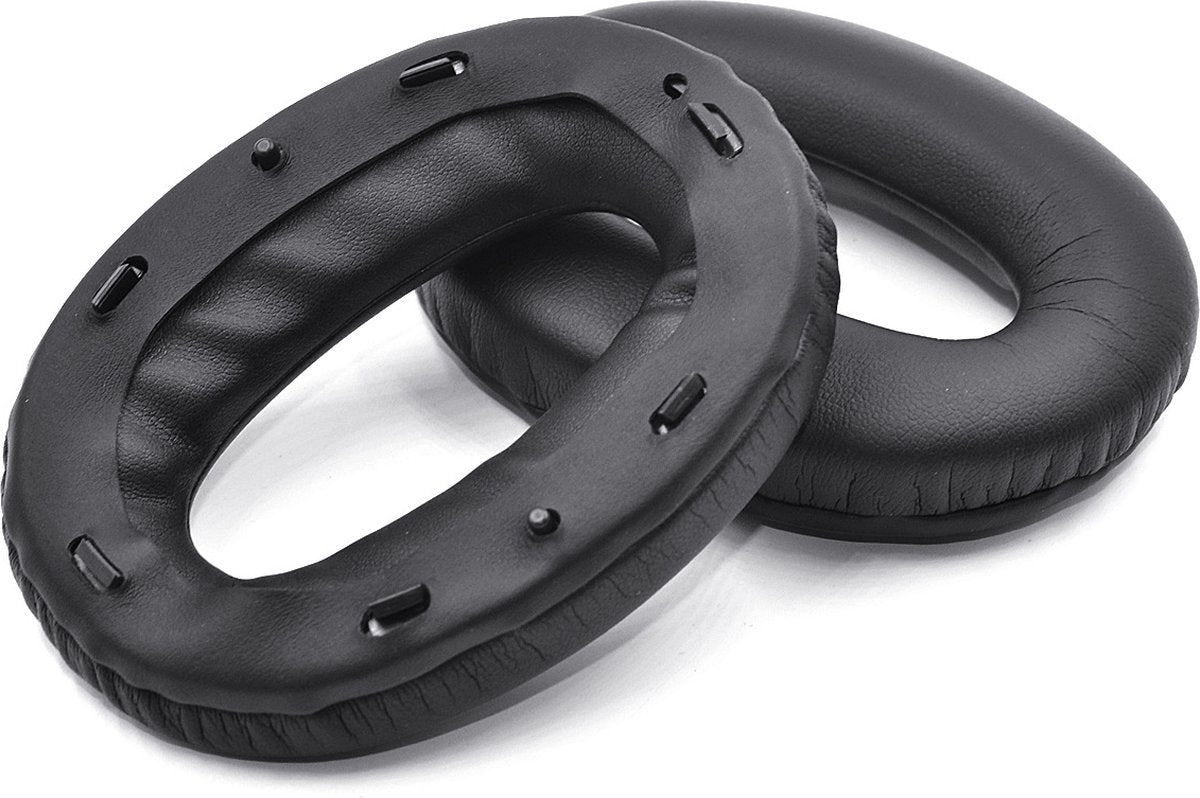 YONO Oorkussens geschikt voor Sony WH1000XM2 / MDR-1000X - Vervangbare Oorkussen Set met Memory Foam - 2 Stuks - Zwart