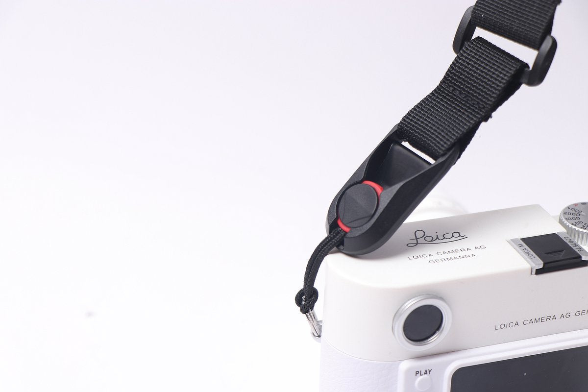 YONO Camera Riem voor Compact Camera – Quick Strap Schouderriem – Geschikt voor Sony Cybershot – Canon Powershot – Zwart