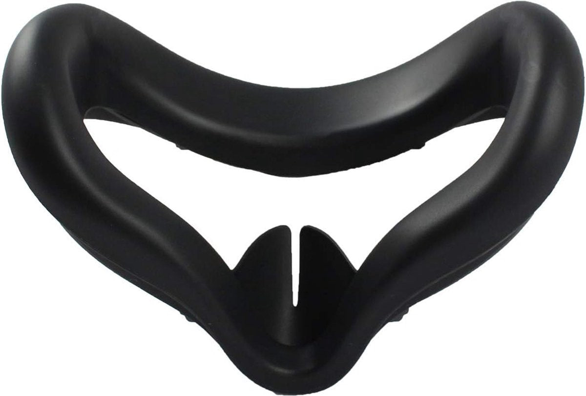 YONO Cover geschikt voor Oculus / Meta Quest 2 VR Bril - Siliconen Case Masker - Zwart