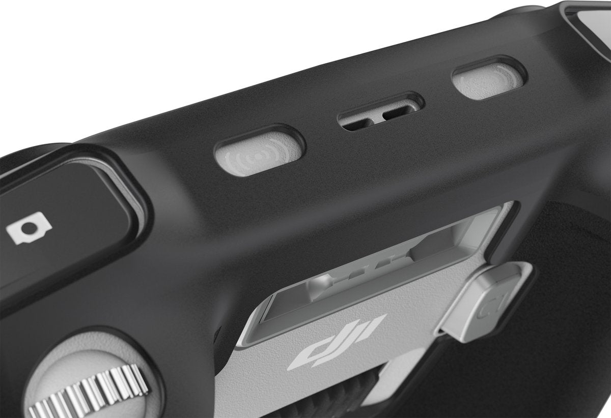 YONO Siliconen Case geschikt voor DJI Mini 3 Pro Controller - Bescherming Accessoires - Hoesje - Zwart