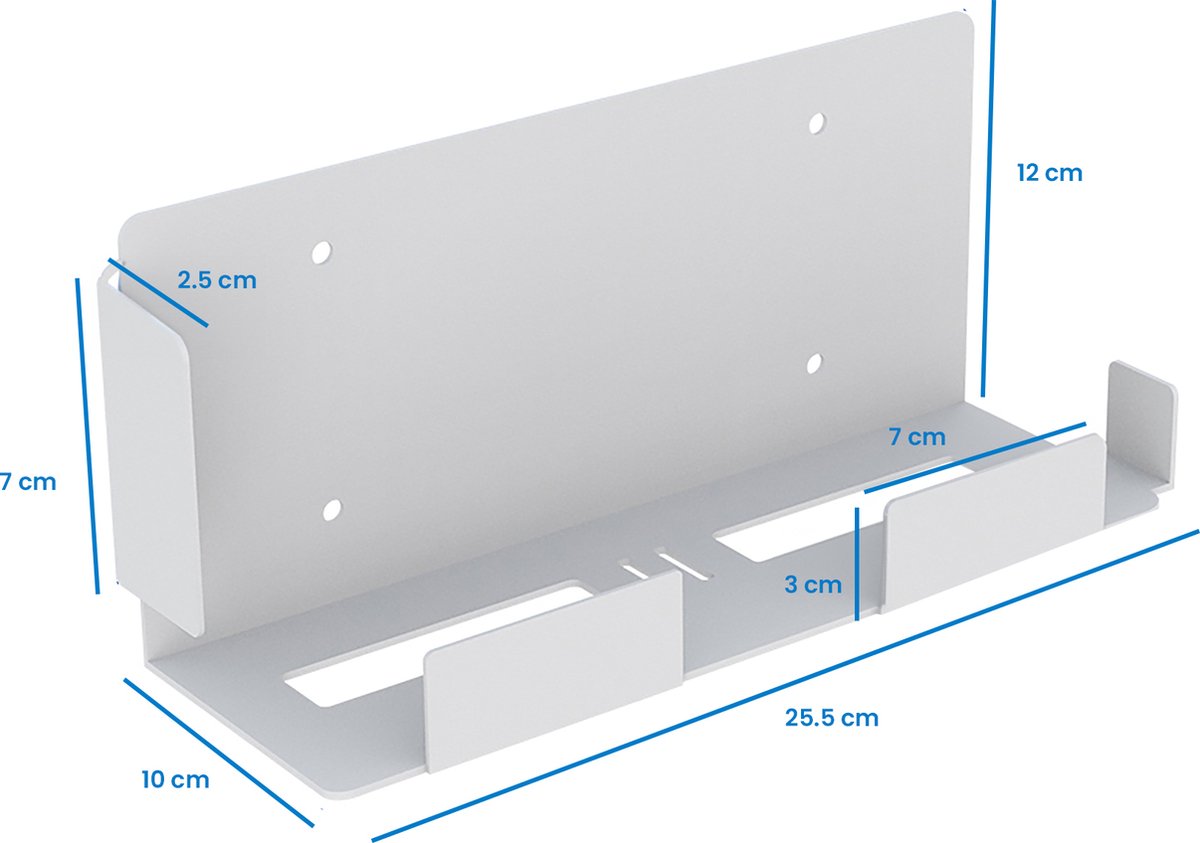 YONO Muurbeugel geschikt voor Playstation 5 - Wall Mount Beugel Houder voor PS5 - Wit