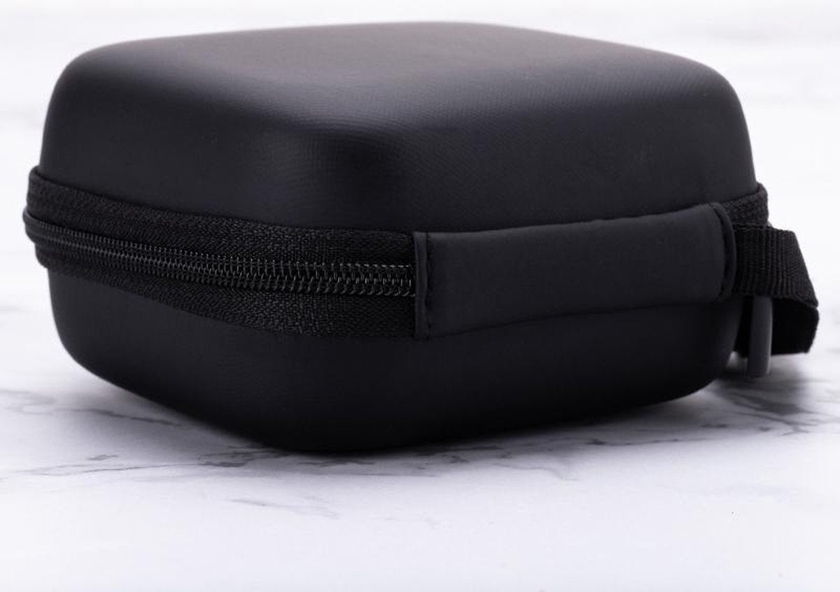 Bescherm Hoes - Hard Case - Universeel hoesje voor oordopjes - Geschikt voor Bluetooth Headset - In-ear Oortjes - Earpods – Zwart