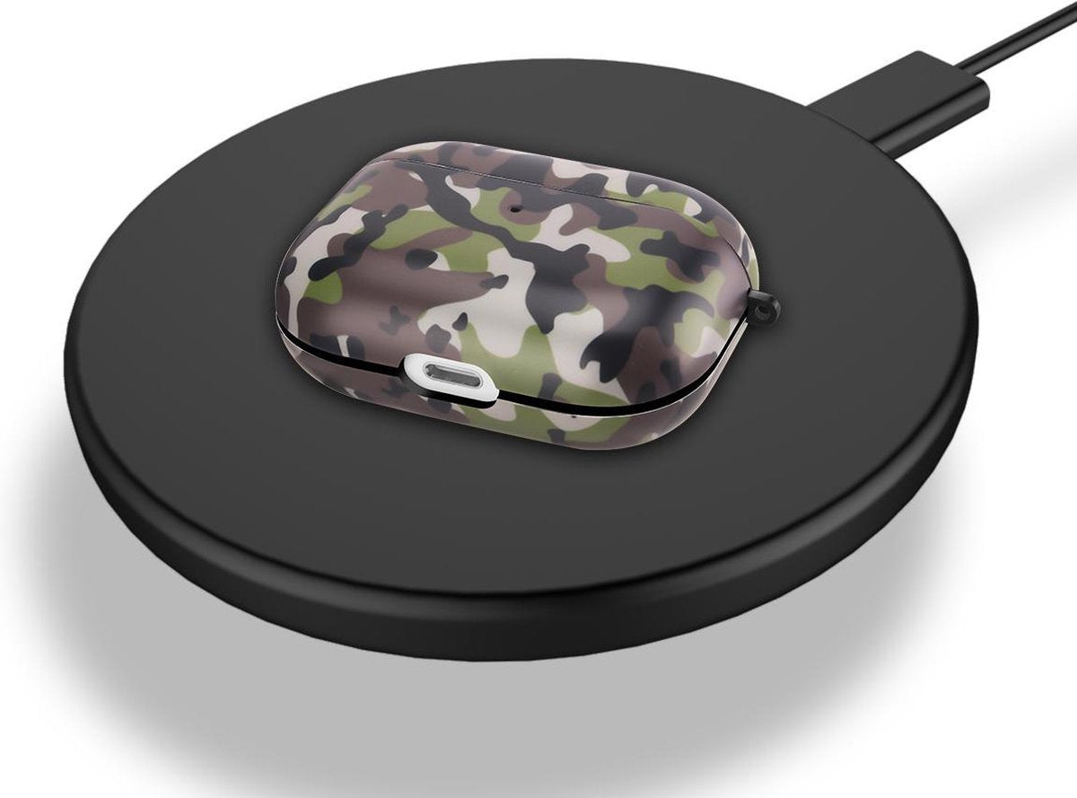 YONO Hoesje geschikt voor Apple Airpods Pro 1 / 2 – Hard Case – Camouflage