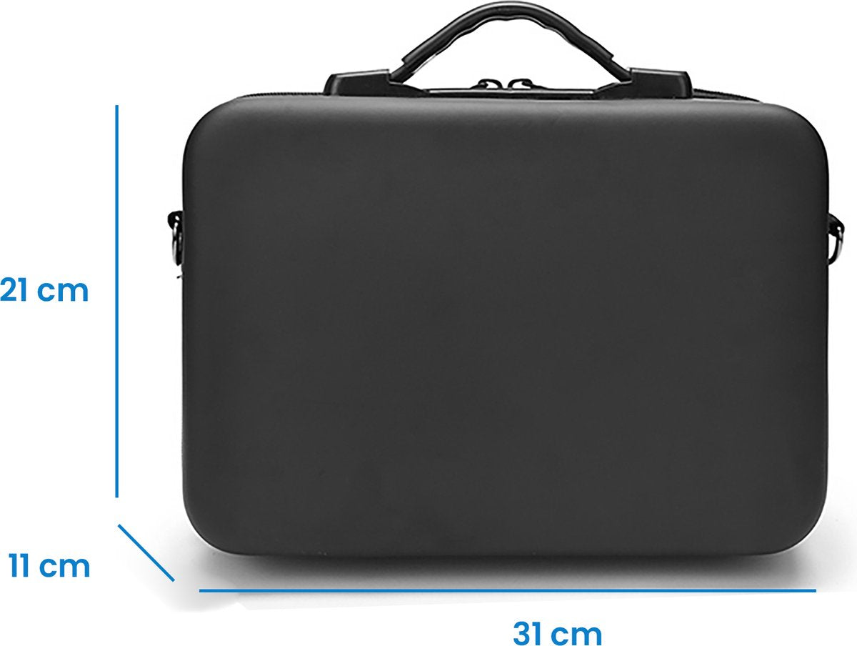 YONO Koffer geschikt voor DJI Mini 4 Pro - Hard Case - Opberghoes - Tas voor Drone en Accessoires - Zwart