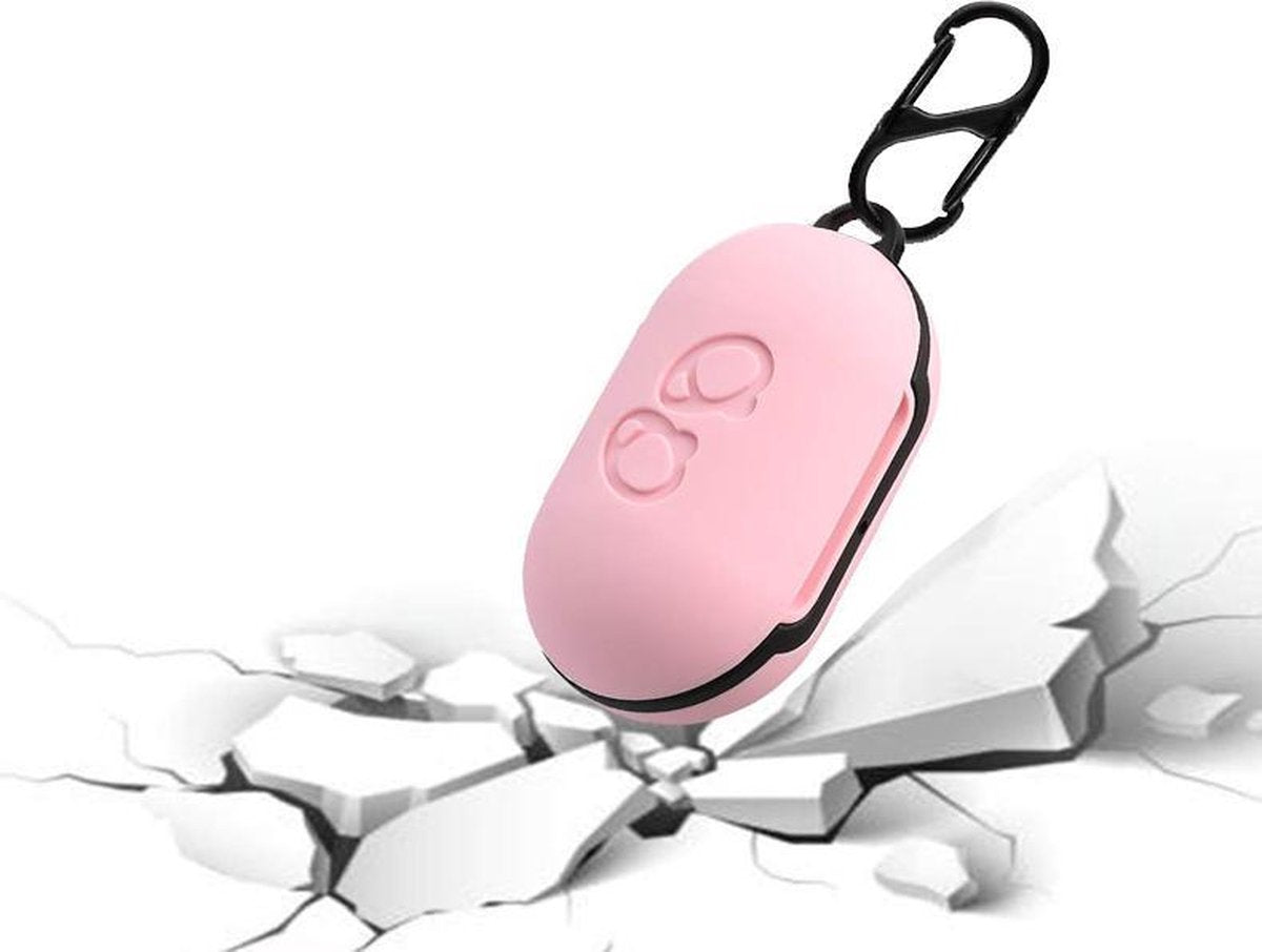YONO Hoesje geschikt voor Samsung Galaxy Buds / Plus – Case – Silica Gel – Roze