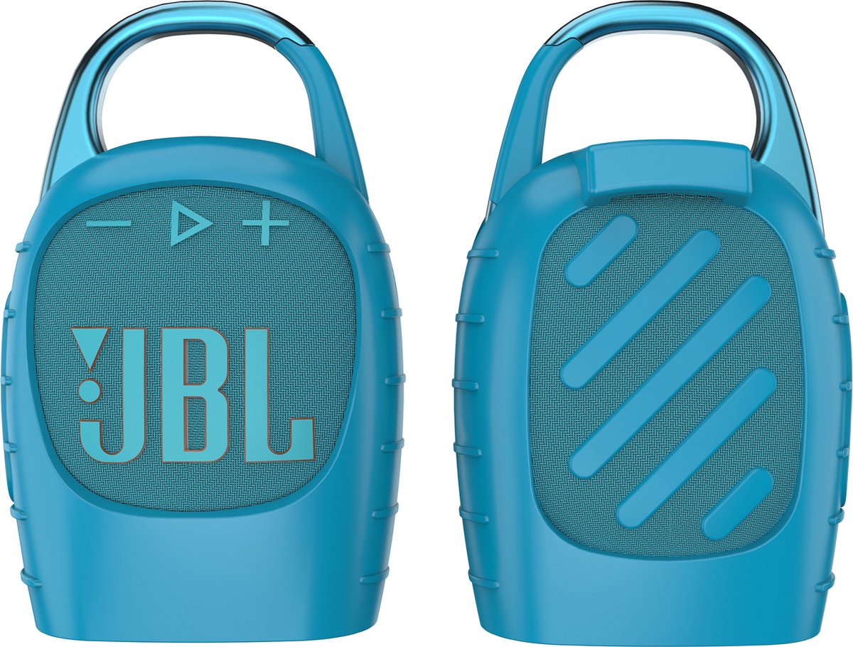 YONO Premium Case geschikt voor JBL Clip 5 - Siliconen Hoesje - Blauw