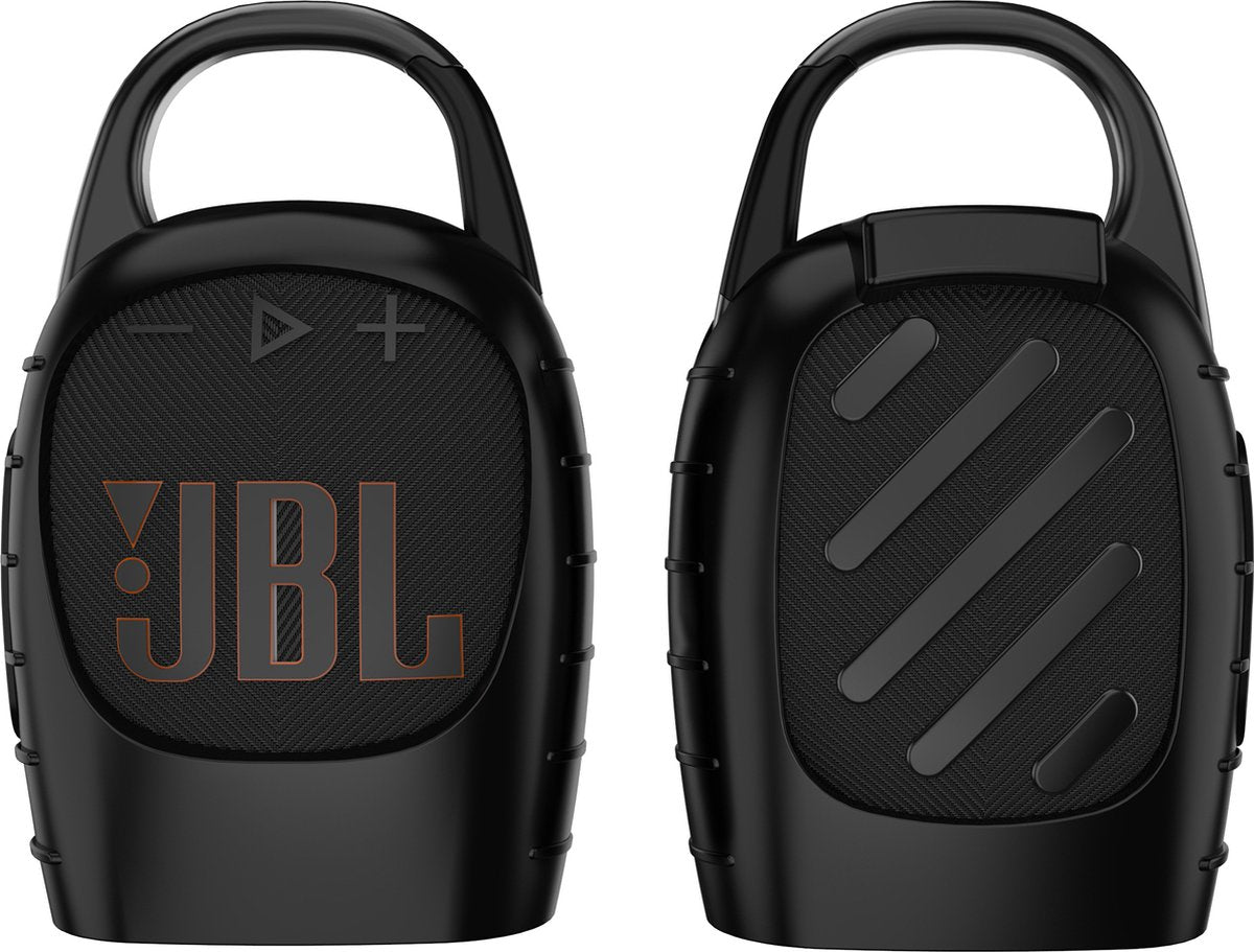 YONO Premium Case geschikt voor JBL Clip 5 - Siliconen Hoesje - Zwart