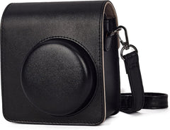 YONO Case geschikt voor Fujifilm Instax Mini 40 - Hoes met Draagriem - Cameratas - Zwart