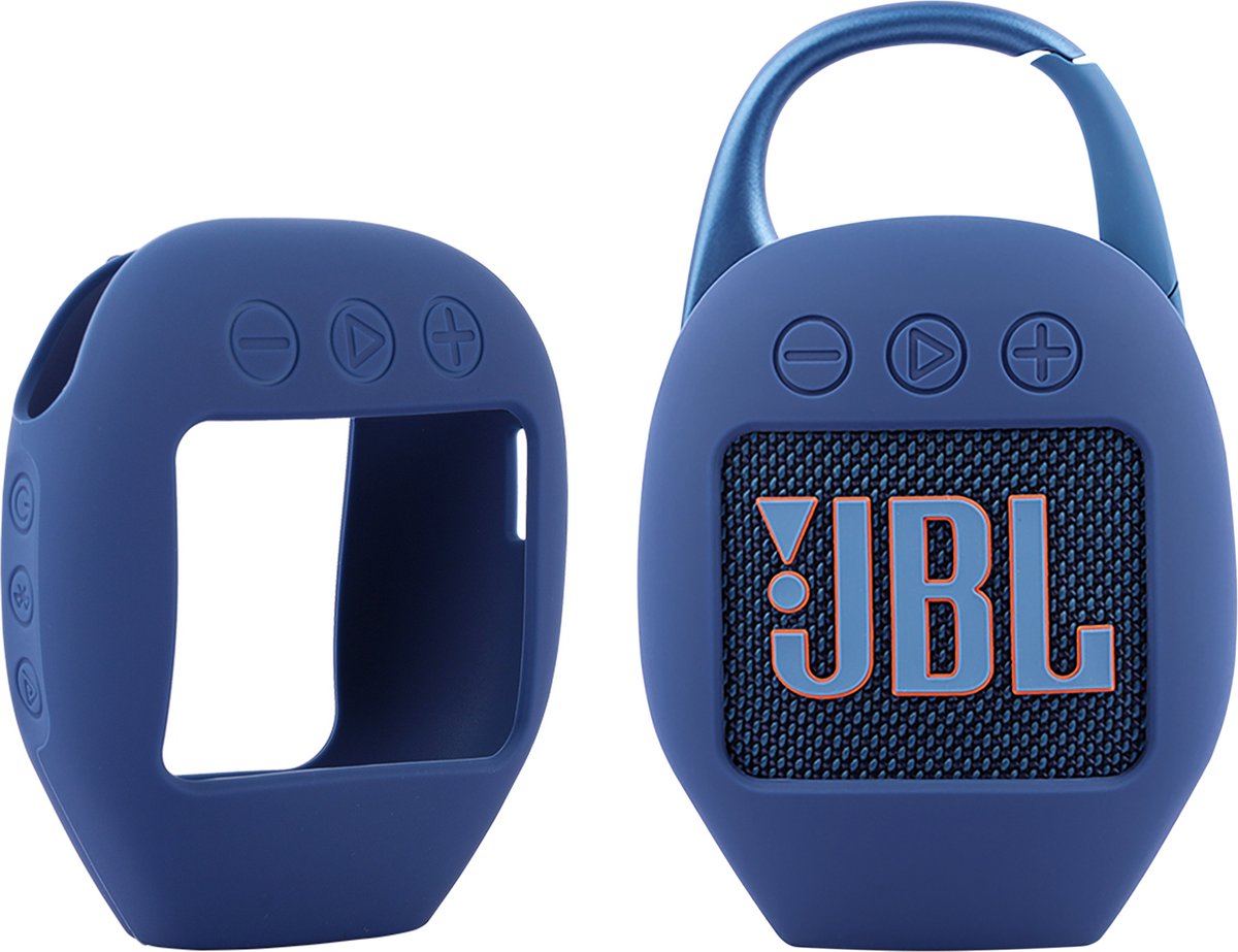 YONO Soft Case geschikt voor JBL Clip 5 - Siliconen Hoesje - Blauw