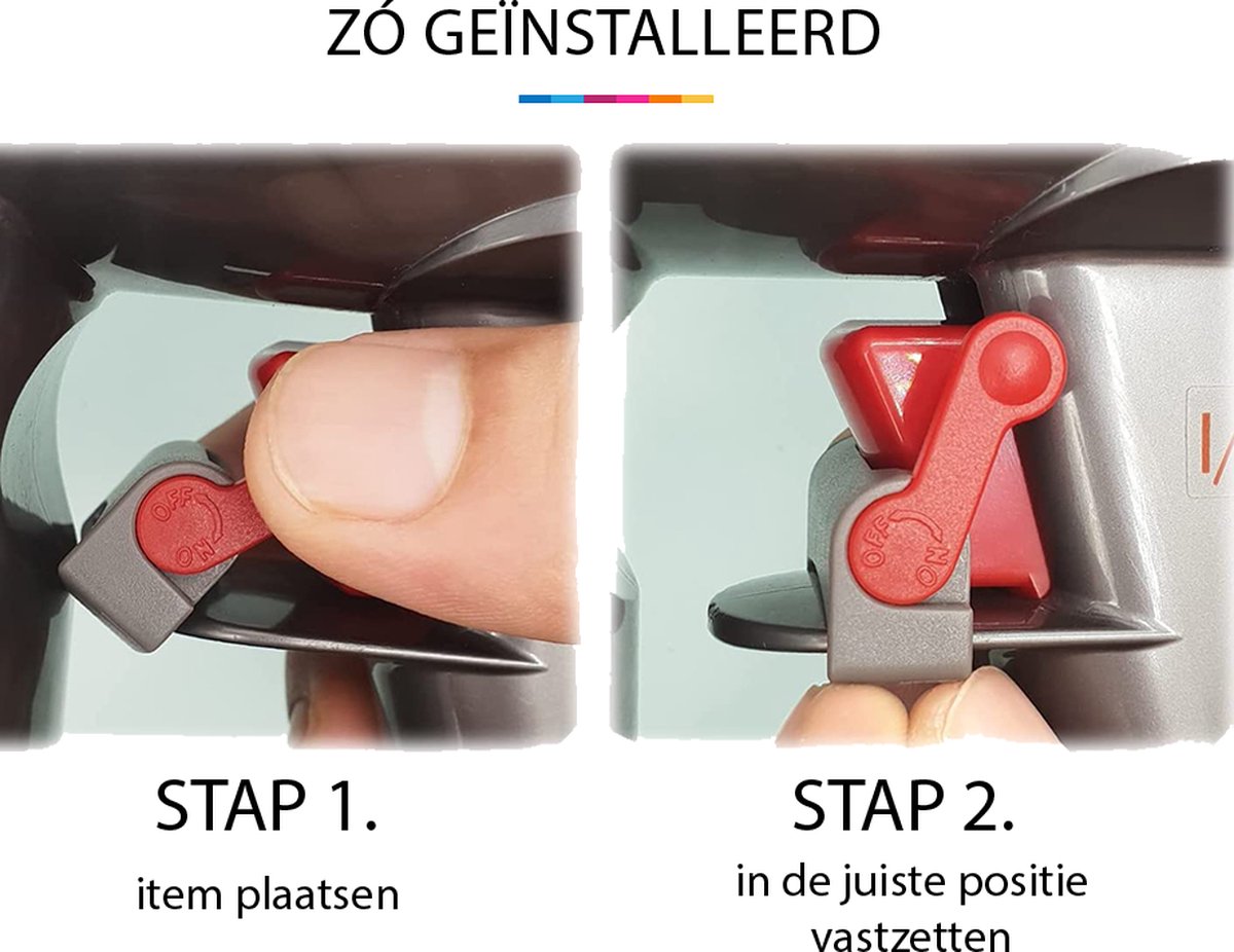 YONO Trigger Aan/Uit Knop geschikt voor Dyson V15 / V11 / V10 / V8 / V7 / V6 - Schakelaar Vergrendeling - Handige Accessoires en Onderdelen voor Steelstofzuiger - Handgreep Clip
