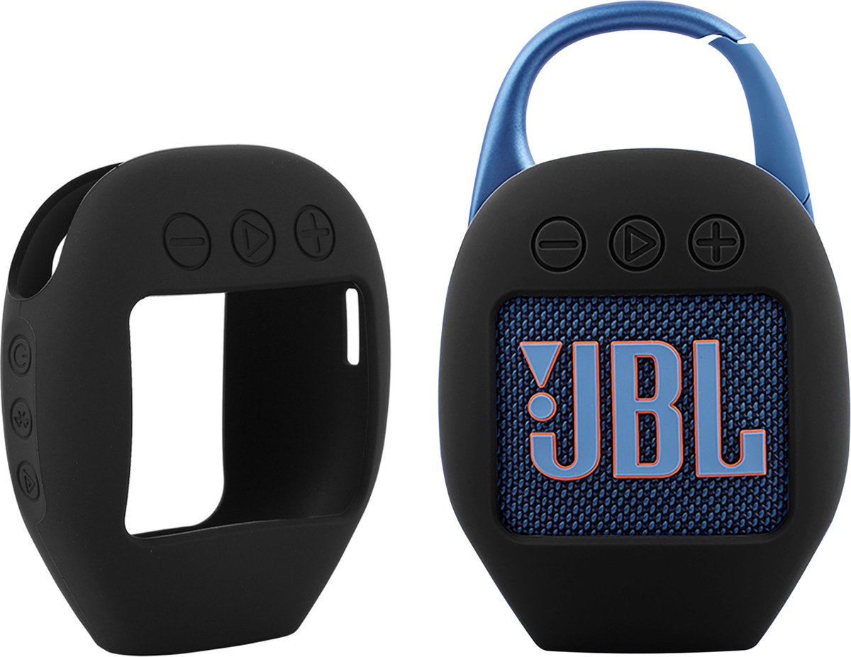 YONO Soft Case geschikt voor JBL Clip 5 - Siliconen Hoesje - Zwart