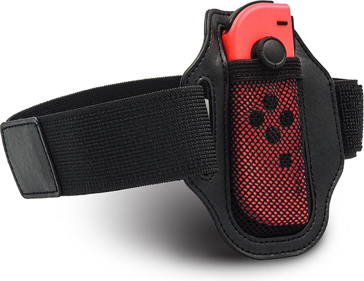 YONO Leg Strap Mount – Accessoires Houder Grip geschikt voor Nintendo Switch Joy Con Controller – 2 Stuks