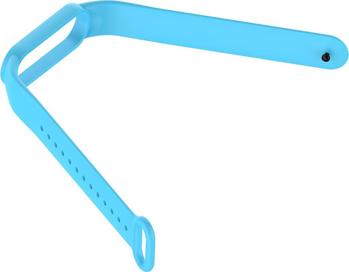 YONO Siliconen Bandje geschikt voor Xiaomi Mi Band 5 / 6 – Blauw