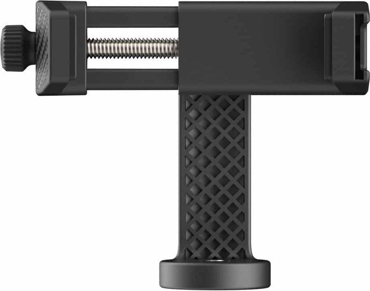 Ulanzi ST-17 360º Draaibare Telefoonhouder voor statief - met Cold Shoe Mount - Voor alle smartphones tot 10 cm breed - Zwart
