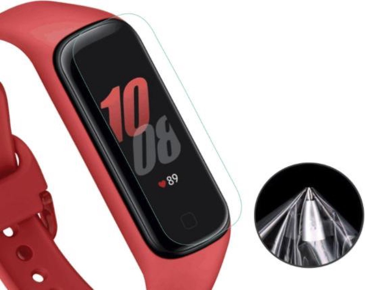 Screenprotectors Set geschikt voor Samsung Galaxy Fit 2 - 3 Stuks