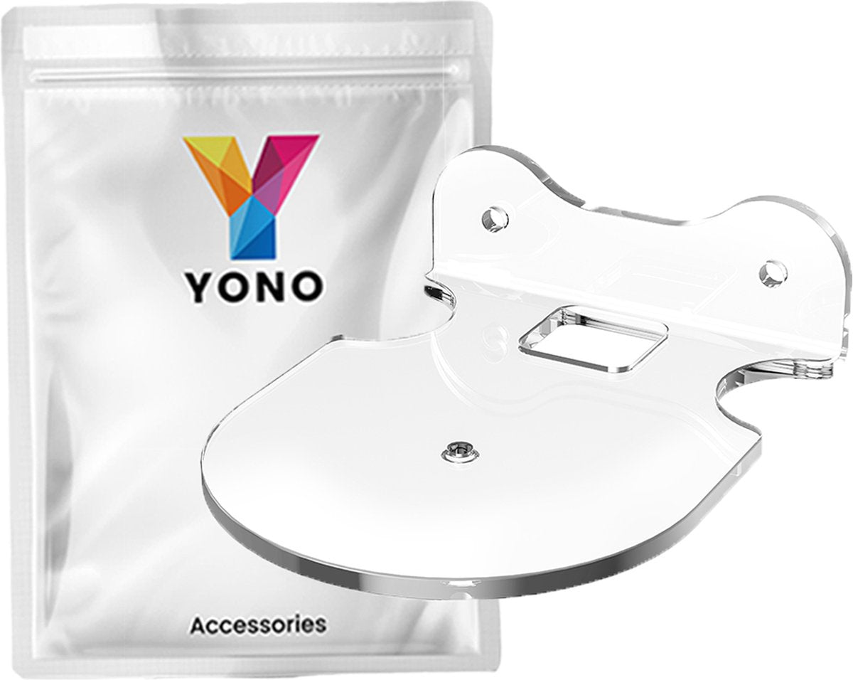 YONO Wandplank voor Smart Speaker - Wall Mount Universeel - Muurbeugel Houder Zwevend - Geschikt Voor Sonos Play / Google Nest Home Mini / Apple Homepod / Amazon Echo / IP Camera / Wifi Router - Transparant