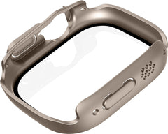 YONO Screen Protector Bumper geschikt voor Apple Watch Ultra (49mm) - Full Cover Case - Hoesje - Champagne