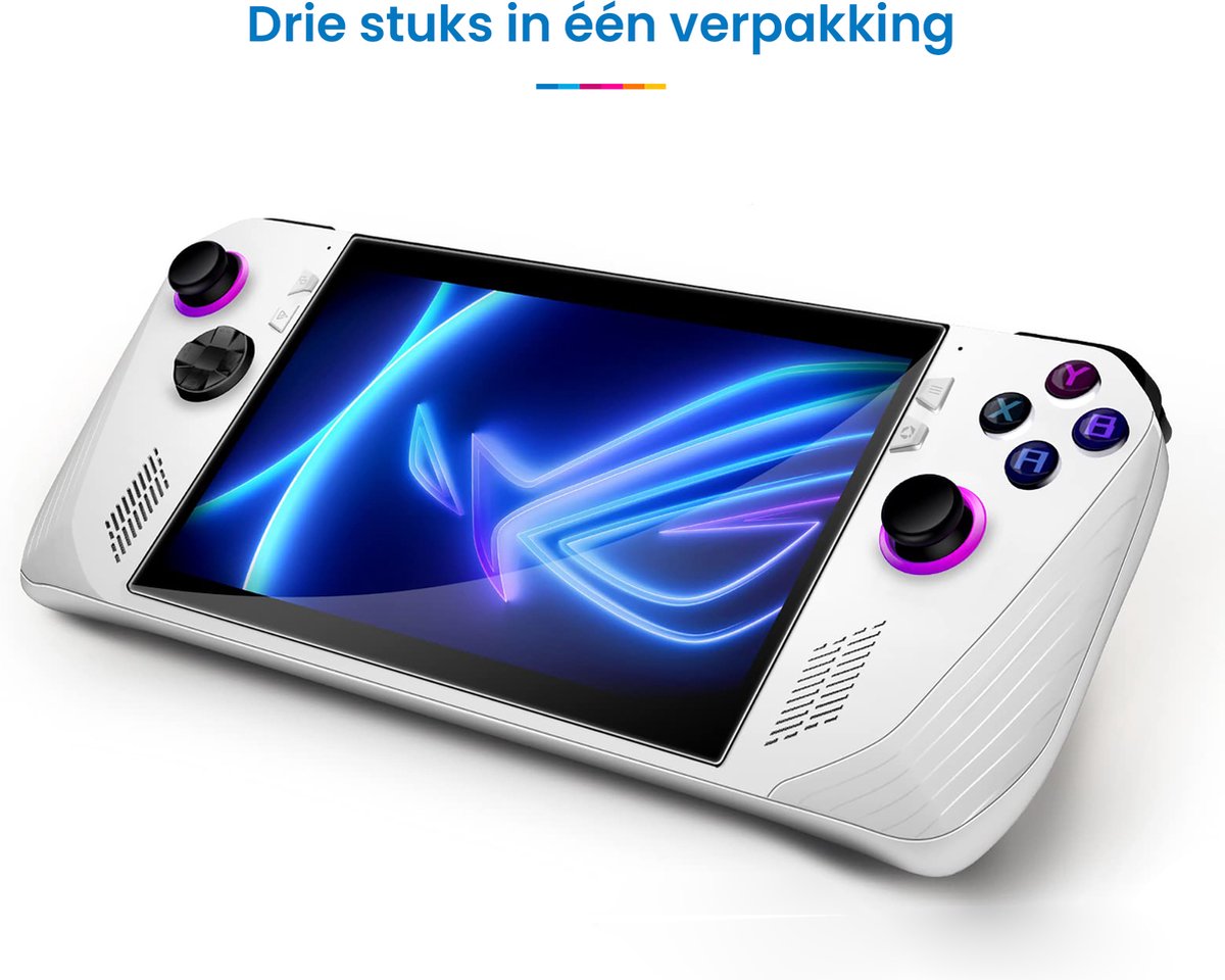 YONO Screen Protector Glas geschikt voor ASUS ROG Ally - Ryzen Z1 Extreme - 3 Stuks