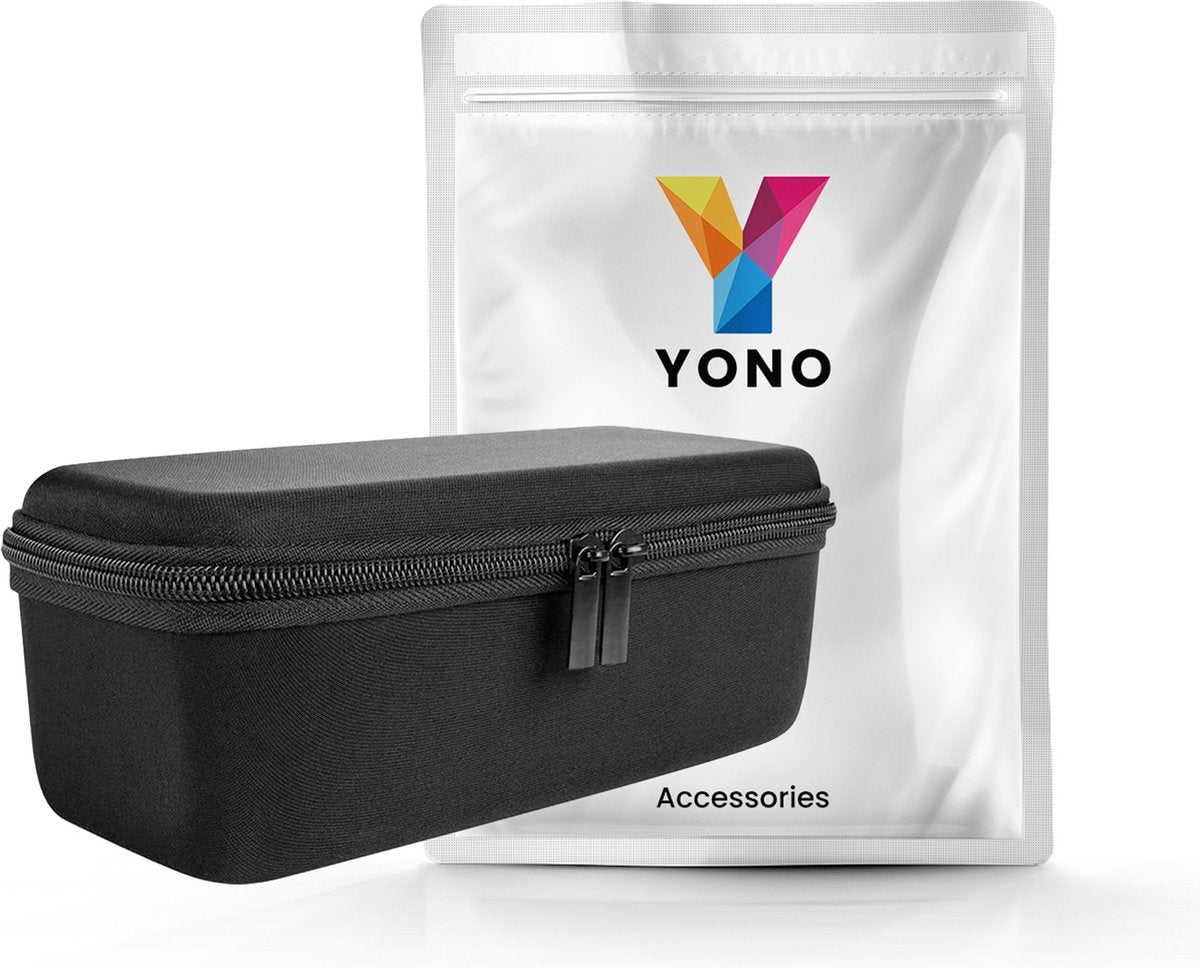 YONO Hard Case geschikt voor Bose Soundlink Mini II (1 en 2 Gen) - Bescherm Hoesje met Accessoires Vak - Zwart