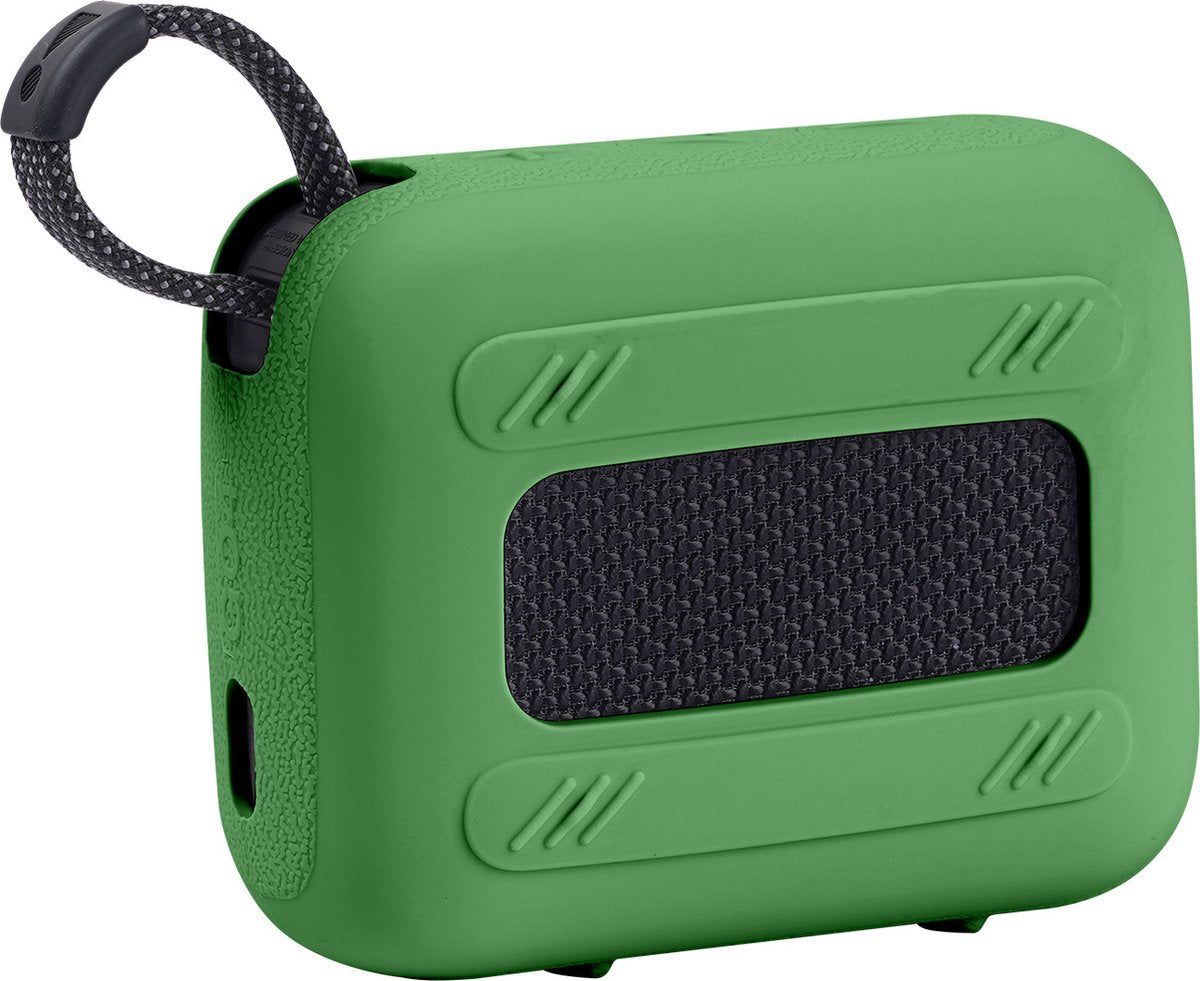 YONO Soft Case geschikt voor JBL Go 4 - Siliconen Hoesje - Groen