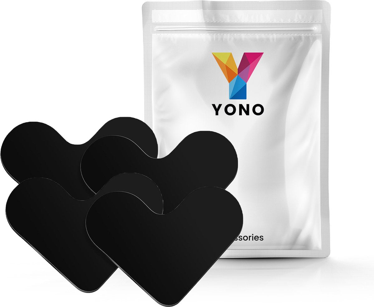 YONO Antislip Stickers Tapijt - Anti Slip Ondertapijt Vloerkleed - Rubber Zelfklevend Tapijttape - 4 Stuks