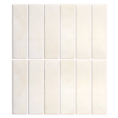 YONO Plaktegels - Zelfklevende Tegels - 5 Stuks - Creme