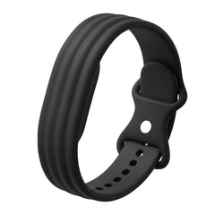 YONO Bandje geschikt voor Google Fitbit Air - Siliconen Sportbandje - Zwart