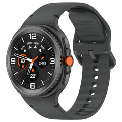 YONO Siliconen Samsung Galaxy Watch 8 Bandje - Donkergrijs - M/L