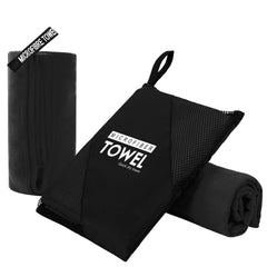 YONO Microvezel Handdoek Set - 2 Stuks - 160x80 en 80x40 cm