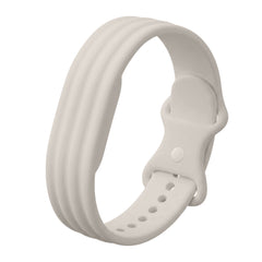 YONO Bandje geschikt voor Google Fitbit Air - Siliconen Sportbandje - Beige