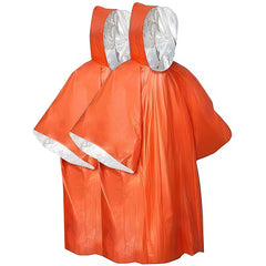 YONO Nooddeken Regen Poncho - Waterdichte Isolatiedeken - 2 Stuks