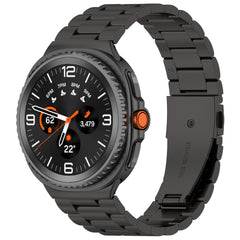 YONO Bandje Samsung Galaxy Watch 8 - 40/44mm - Schakel - RVS - Zwart
