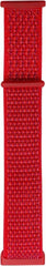 YONO Nylon Velcro Bandje geschikt voor Fitbit Versa 3 / Sense - Rood