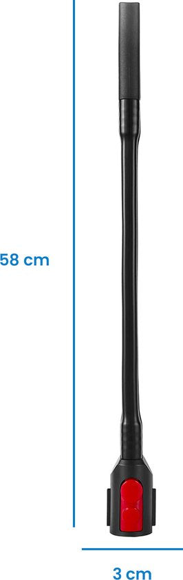 YONO Flexibele Zuigmond geschikt voor Dyson V15 / V11 / V10 / V8 / V7 Steelstofzuiger - Mondstuk Accessoires en Onderdelen - Zwart