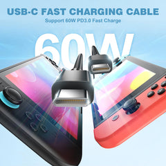 YONO Fast Charging Oplaadkabel geschikt voor Nintendo Switch 2 - 1.5 Meter