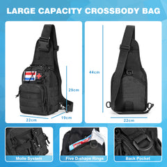 YONO Compleet Noodpakket voor Thuis - Outdoor Survival Accessoires Pakket XL - Rampenrugzak Oorlog - 262 in 1